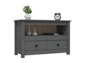 79 x 35 x 52 cm TV Stand Wood Gray