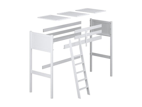 100 x 190 cm Bed Wood Brown