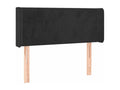 83 x 16 x 88 cm Bed Velvet Black