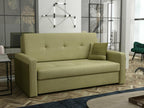 85 x 160 x 98 cm Sleeper Sofa Metal Green