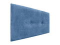 110 x 60 cm Bed Velvet Blue
