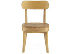45 x 49 x 83 cm Chair Solid Wood Yellow
