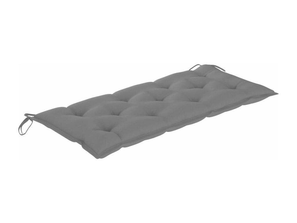 150 x 60 x 89 cm Garden Bench Gray