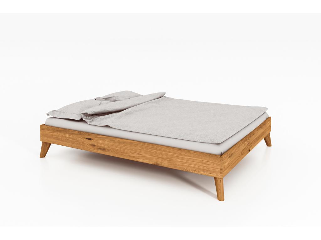 100 x 200 cm Bed Frame Light Natural