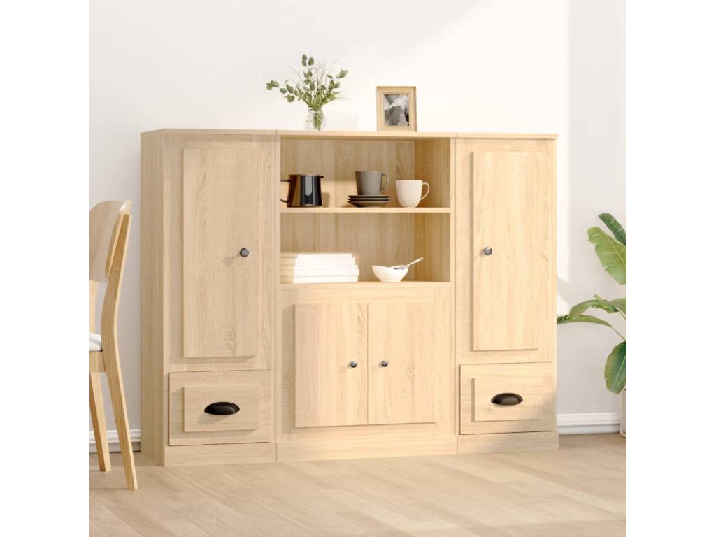 132 x 35 x 103 cm Sideboard Wood Brown