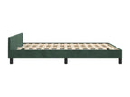 140 x 190 cm Bed Frame Velvet Green