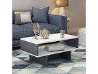37 x 80 x 45 cm Coffee Table Charcoal Gray