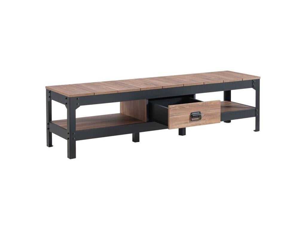 150 x 38 x 40 cm TV Stand Wood Brown