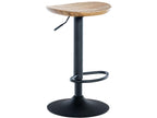 41 x 38 x 56 cm Stool Wood Metal Light Natural