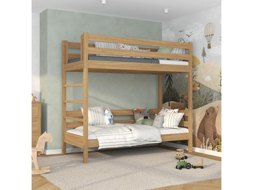 100 x 180 cm Bed Light Natural