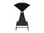 167 x 80 x 195 cm Chair Steel Gray