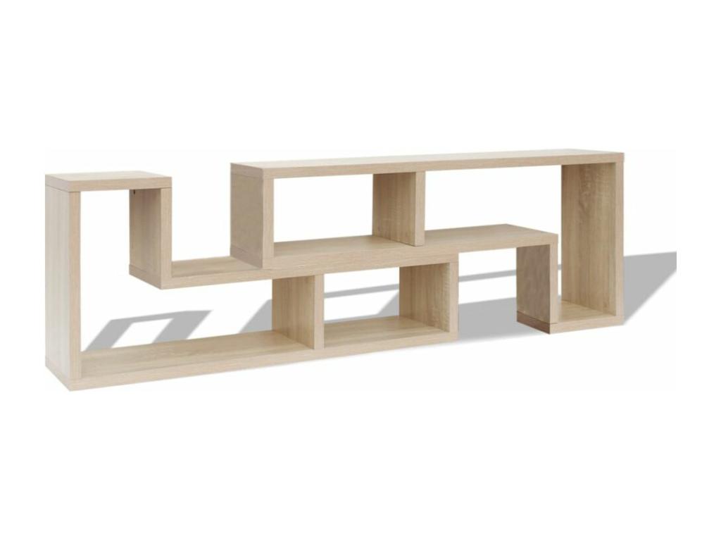 120 x 30 x 56.4 cm TV Stand Wood Beige