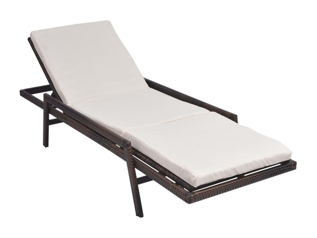 196 x 71 x 39 cm Chair Resin Brown