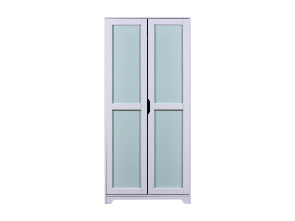 92 x 59 x 205 cm Wardrobe 2-door Wood Green