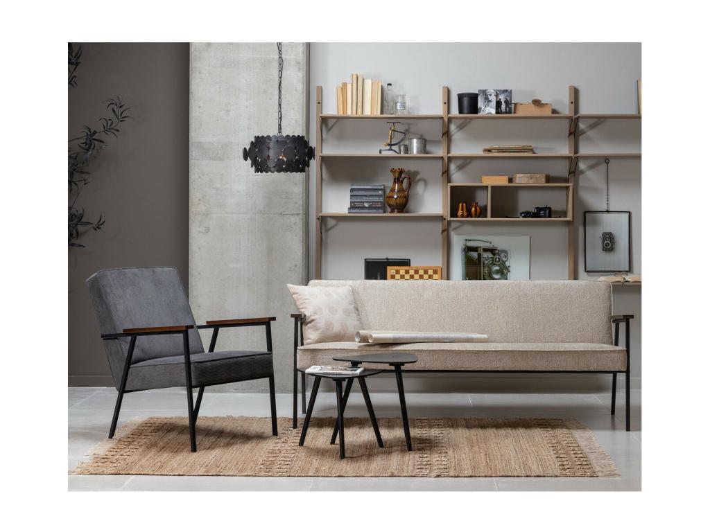 65 x 82 x 87 cm Armchair Velvet Gray