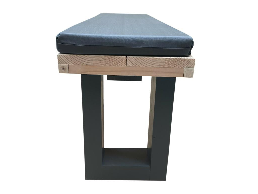 170 x 38 x 40 cm Garden Bench Solid Wood Brown