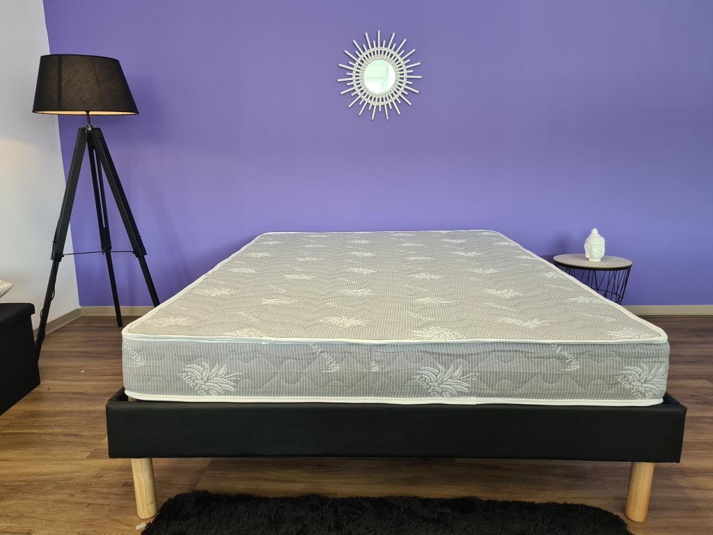 90 x 200 x 19 cm Mattress Set of 2 Gold