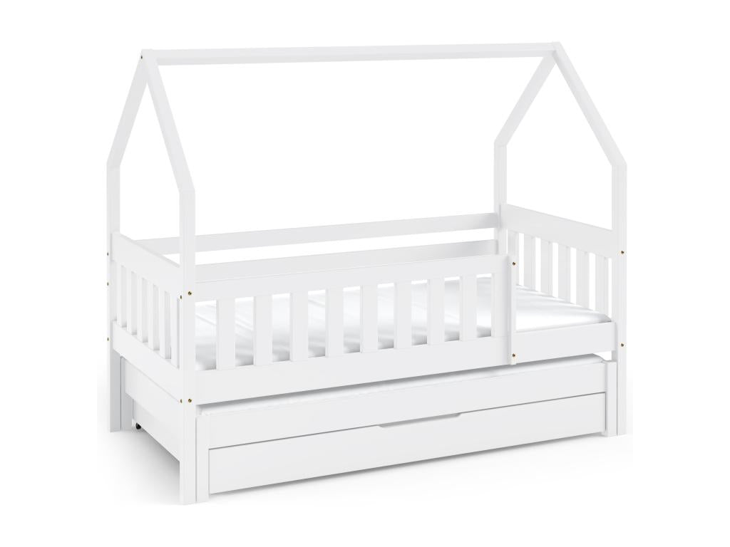 80 x 160 cm Bed White