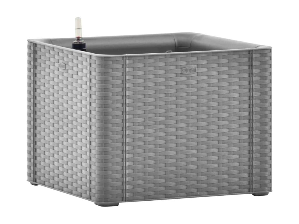 43 x 43 x 33 cm Bed Fabric Gray