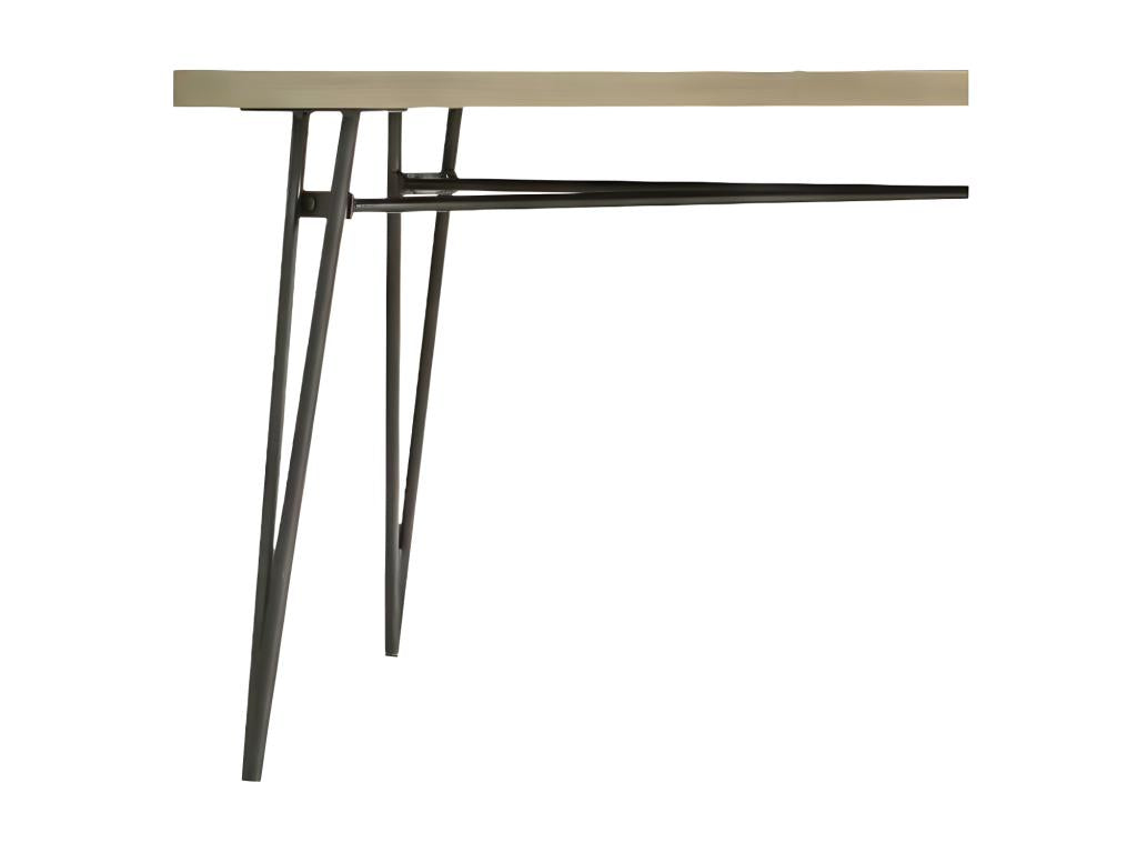 180 x 80 x 76 cm Dining Table Wood Beige