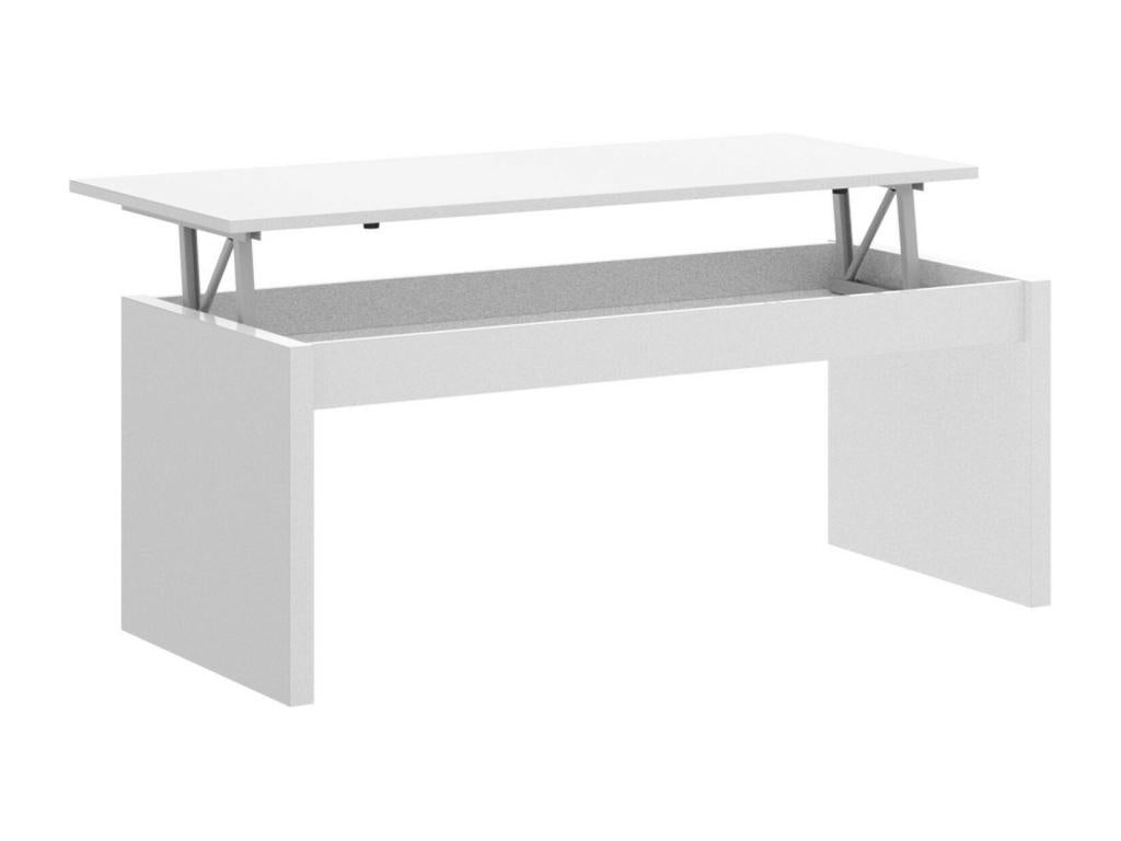 102 x 50 x 43 cm Coffee Table Wood White