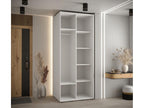 110 x 60 x 235 cm Wardrobe 2-door Wood Brown