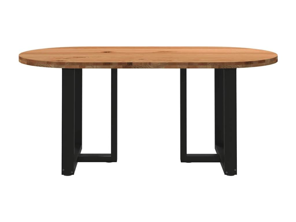 180 x 90 x 74 cm Dining Table Wood Brown