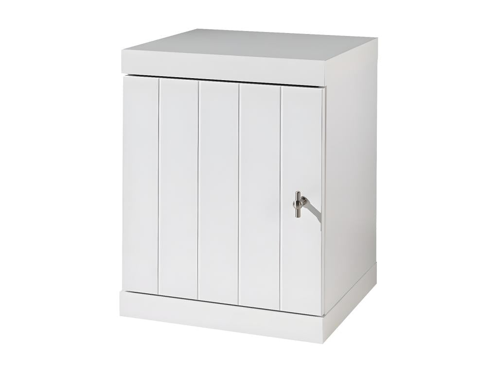 44 x 40 x 56 cm Nightstand Wood White