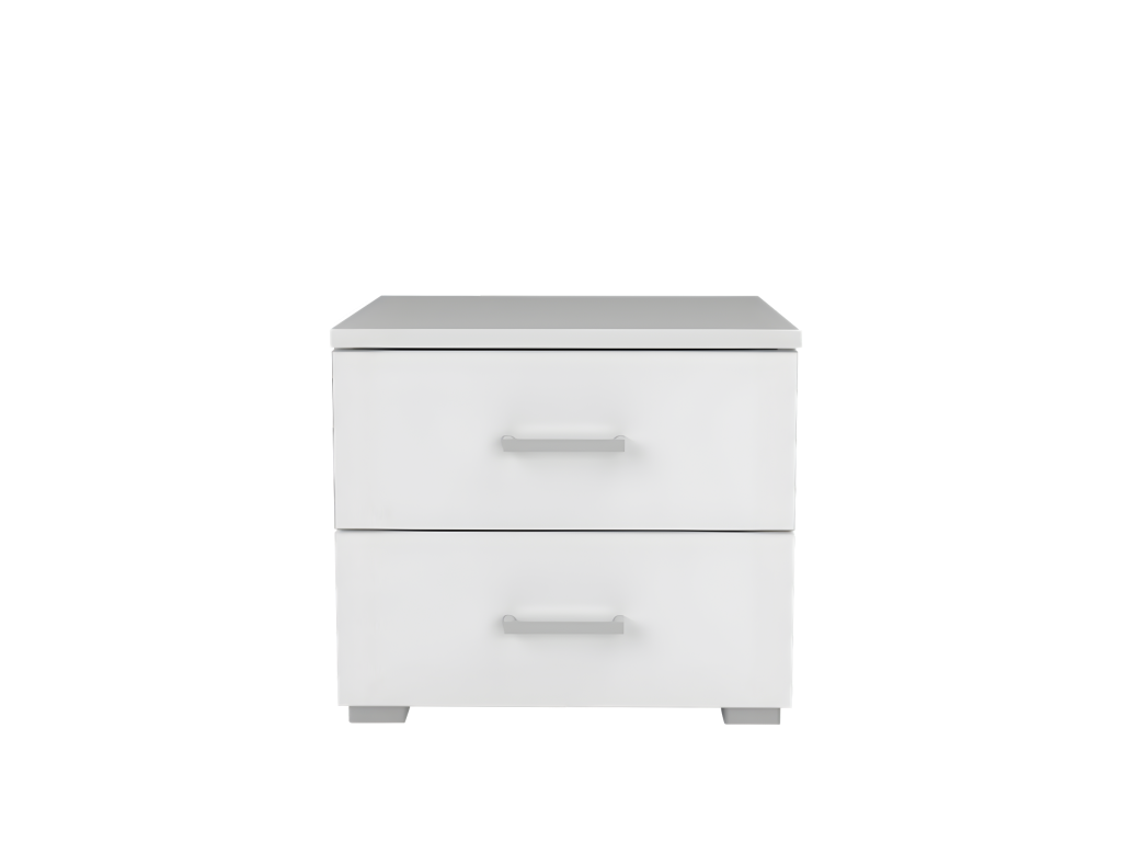 140 x 190 cm Box Spring Bed Wood Light Natural