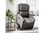 71 x 86 x 99 cm Recliner Leather Gray