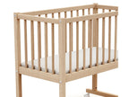 40 x 80 cm Crib Wood Light Natural