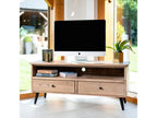 120 x 42 x 53 cm TV Stand Wood Beige