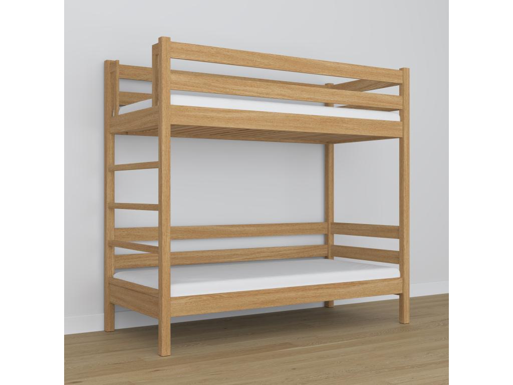 100 x 180 cm Bed Light Natural