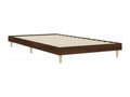 90 x 200 cm Bed Frame Wood Brown