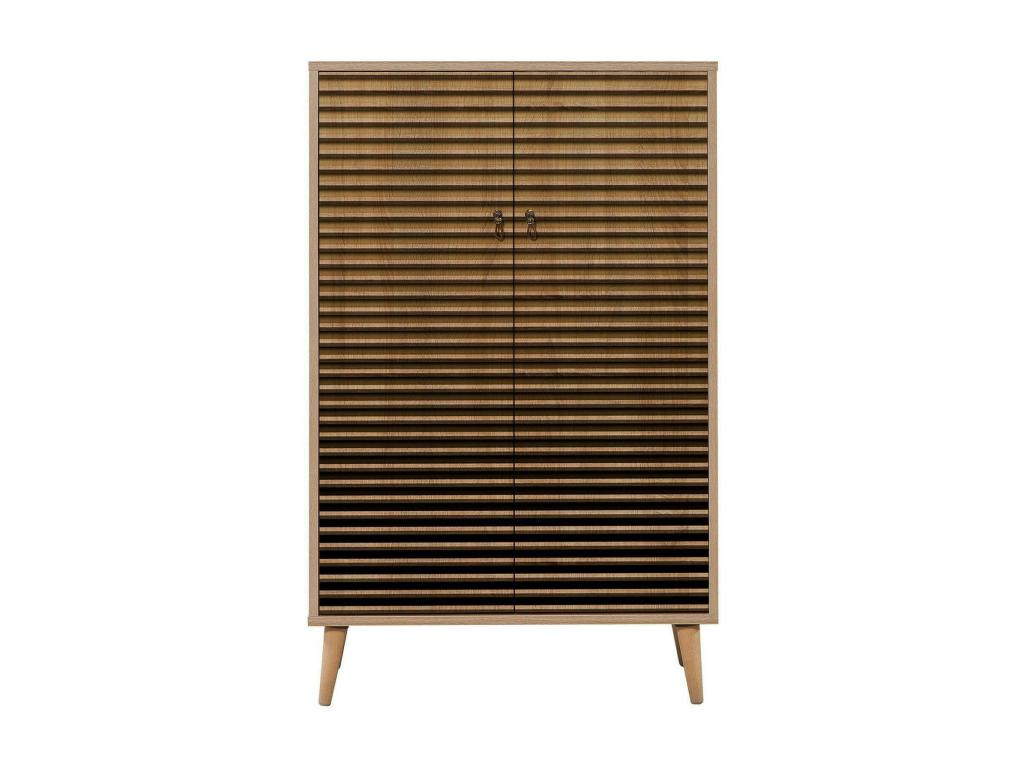 80 x 36 x 127 cm Sideboard Wood Beige