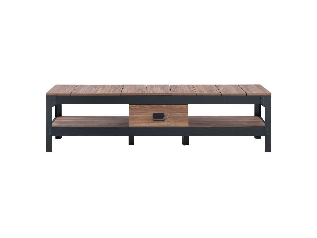 150 x 38 x 40 cm TV Stand Wood Brown
