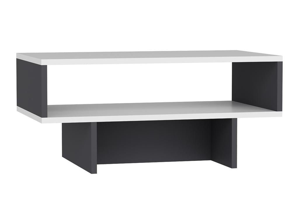 37 x 80 x 45 cm Coffee Table Charcoal Gray