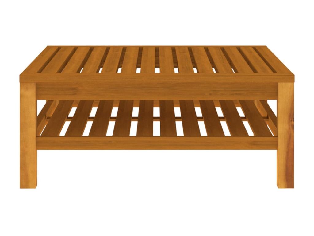 228 x 62 x 90 cm Patio Furniture Set 5-piece Wood Light Natural