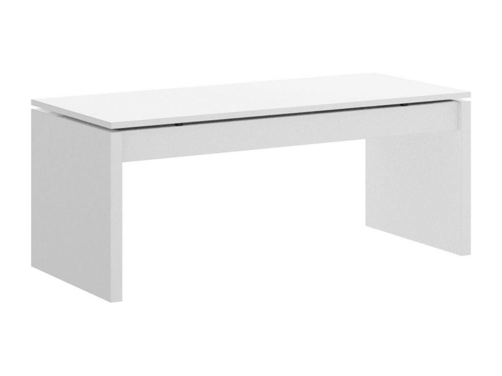102 x 50 x 43 cm Coffee Table Wood White