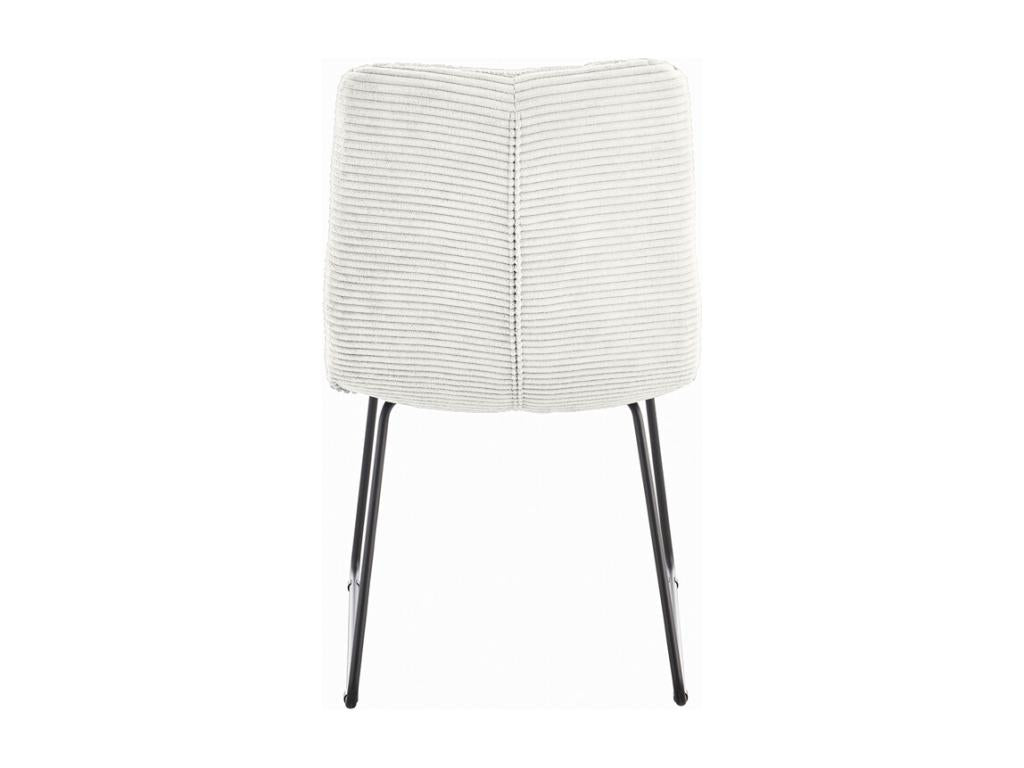 52 x 66 x 87 cm Chair Velvet White