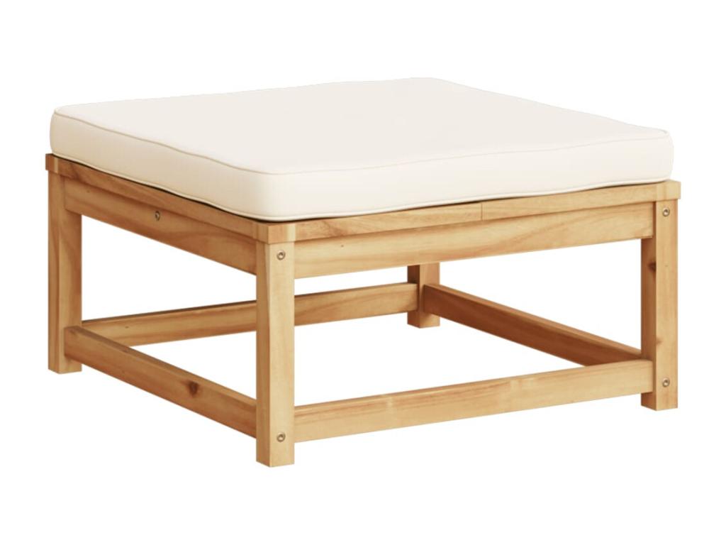 41 x 52 x 80 cm Footstool Solid Wood Brown