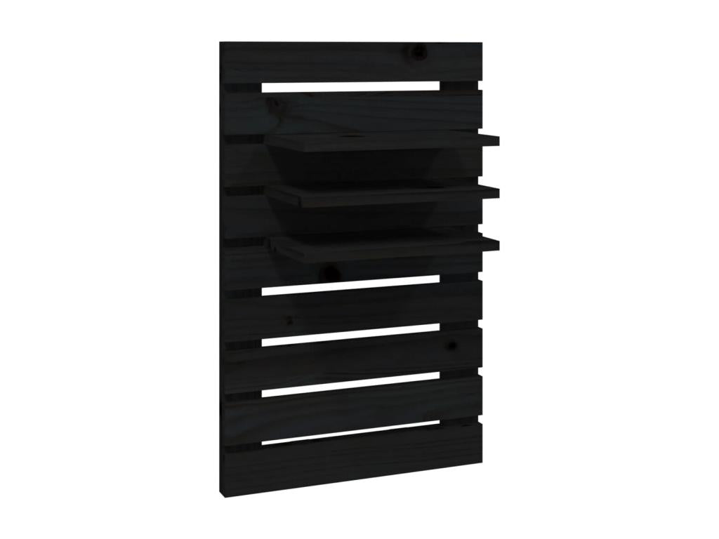 40 x 17 x 63 cm Nightstand Wood Black