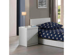 44 x 40 x 56 cm Nightstand Wood White