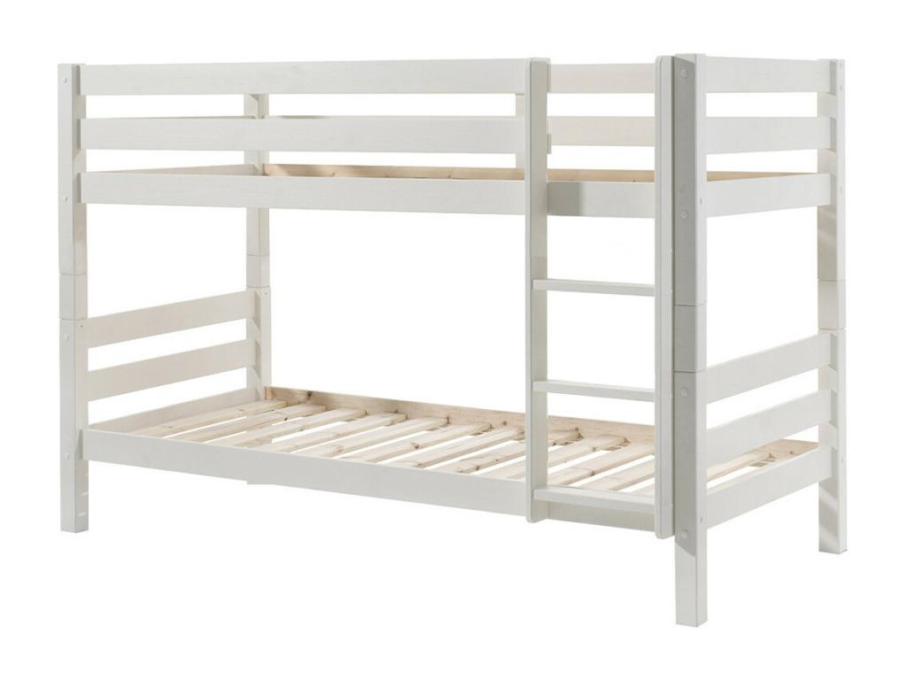 90 x 200 cm Bed Wood White