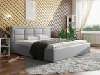 160 x 223 x 93 cm Box Spring Bed Gray