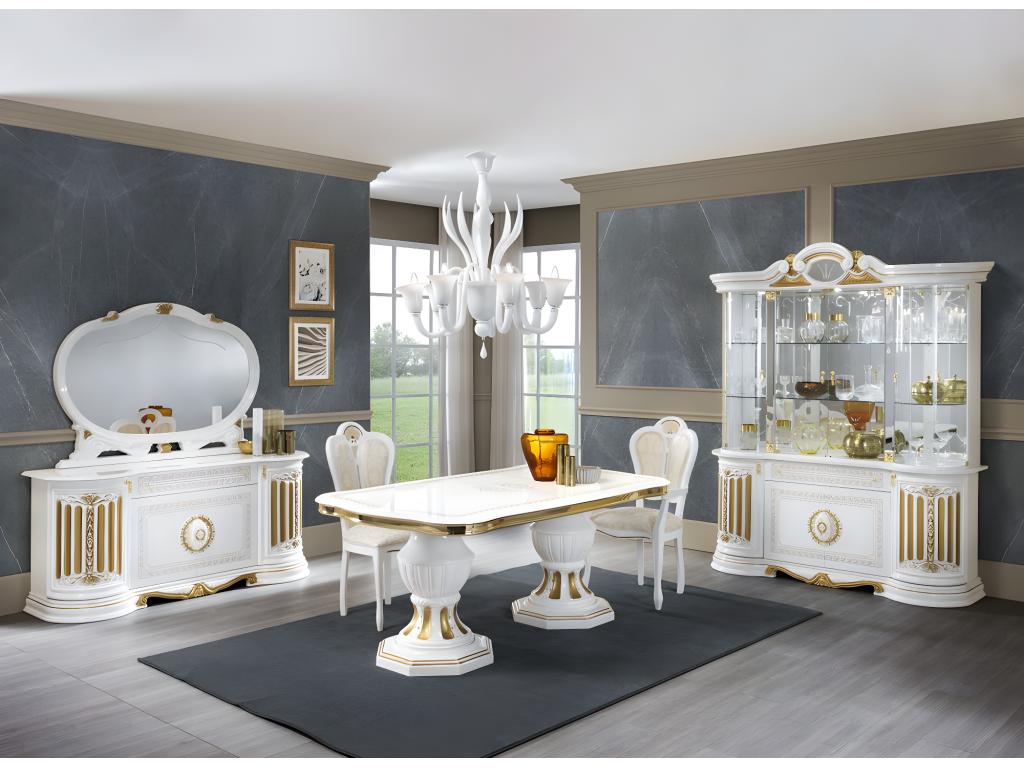 56 x 43 x 101 cm Armchair Wood Fabric White