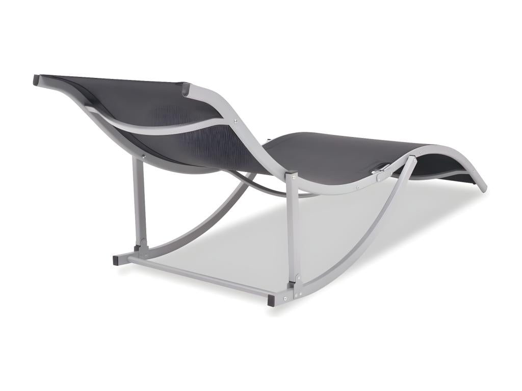 30 x 30 x 26 cm Chair Set of 2 Wood Black