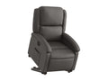 71 x 86 x 99 cm Recliner Leather Gray