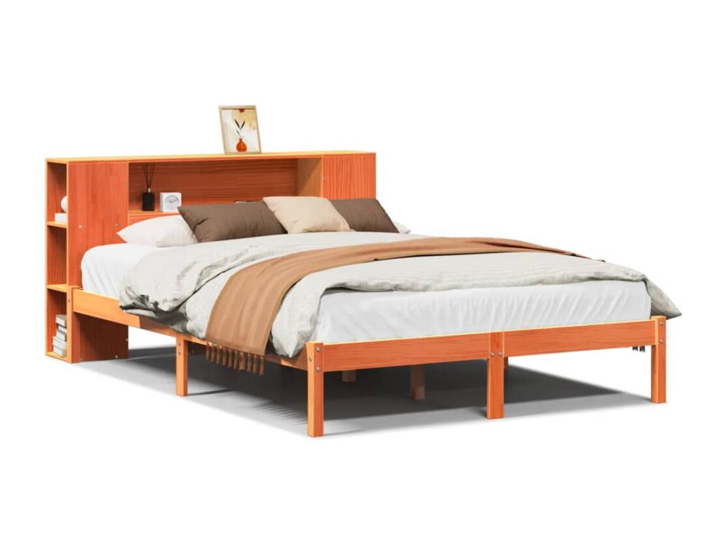 150 x 200 cm Bookshelf Wood Brown