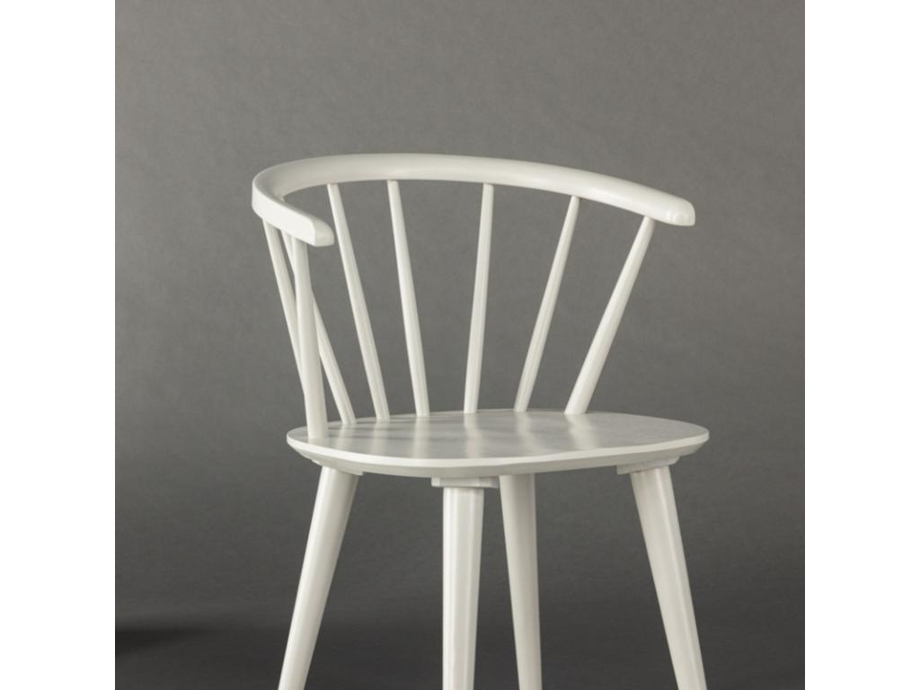 55 x 53 x 76 cm Chair Wood Black